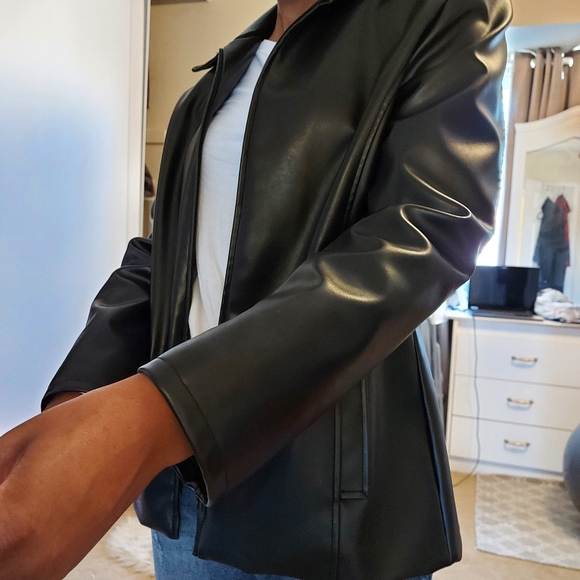 Bianca Nygard Leather Jacket - Picture 1 of 10